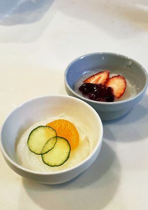 秋田名物? あさづけ お米のヨーグルト?-レシピのメイン写真