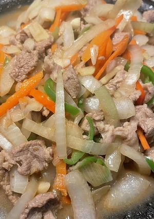 羊肉とたっぷり野菜のクミン炒め-レシピのメイン写真