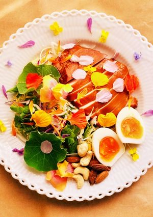 お花見パワーサラダ♪-レシピのメイン写真