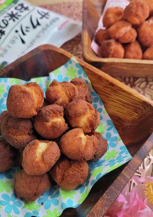 グルテンフリー♪米粉サーターアンダギー-レシピのメイン写真