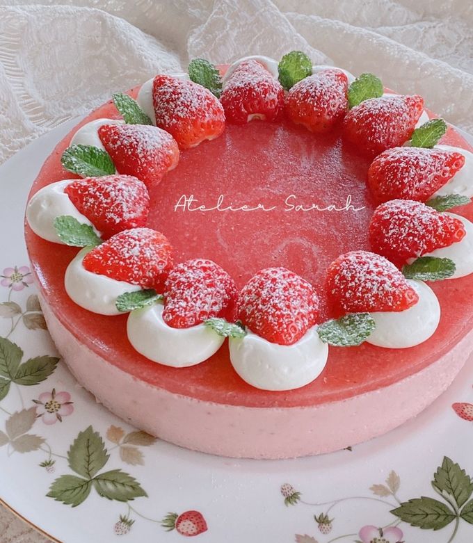 殿堂入りアレンジ★いちごムースケーキ-レシピのメイン写真