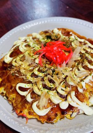 米粉のお好み焼き　自分用メモ-レシピのメイン写真