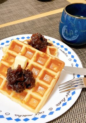 米粉ワッフル-レシピのメイン写真