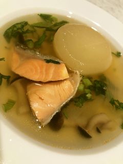 大根と生鮭の和風スープ-レシピのメイン写真