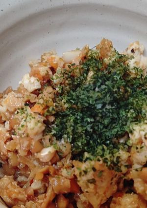鶏肉そぼろ納豆-レシピのメイン写真