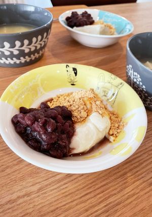 牛乳もちdeきな粉あんこ-レシピのメイン写真