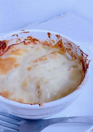 米粉でじゃがいもグラタン　#米粉活用-レシピのメイン写真