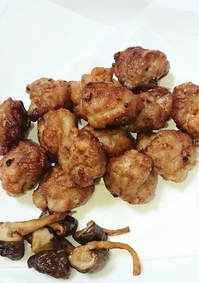 豚こまで揚げ焼き から揚げ-レシピのメイン写真