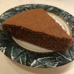 米粉活用　ココアのスポンジケーキ-レシピのメイン写真
