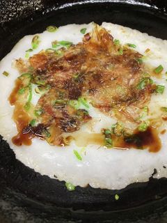 米粉活用で、もちもちネギ焼き-レシピのメイン写真