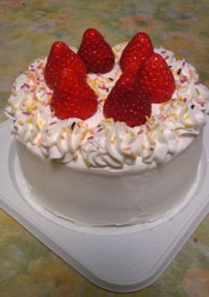 いちごのショートケーキ♡-レシピのメイン写真