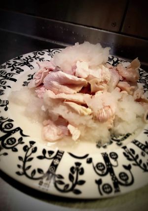 鶏肉のみぞれ和え！❨(@≧↺≦@)❩wノ-レシピのメイン写真