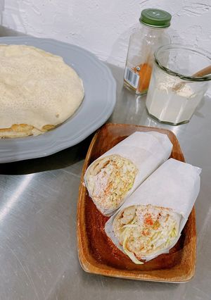 米粉とオートミールのトルティーヤ-レシピのメイン写真