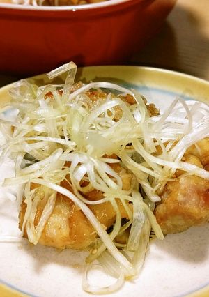 米粉で若鶏の唐揚げ、少な目の油で。-レシピのメイン写真