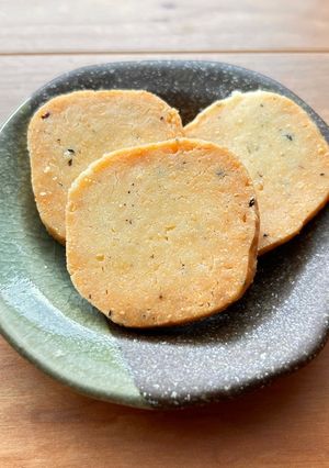米粉使用☆甘くないチーズクッキー-レシピのメイン写真
