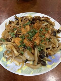 鮭の照り焼きバター炒め-レシピのメイン写真