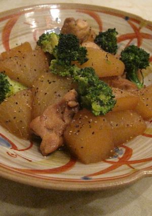 鶏もも肉と大根のバター醤油煮-レシピのメイン写真