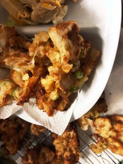 米粉で納豆ちくわ天ぷら-レシピのメイン写真