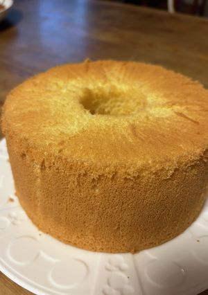 米粉のカスタードシフォンケーキ-レシピのメイン写真