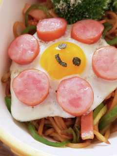 お花の目玉焼き♪ お弁当のおかず-レシピのメイン写真