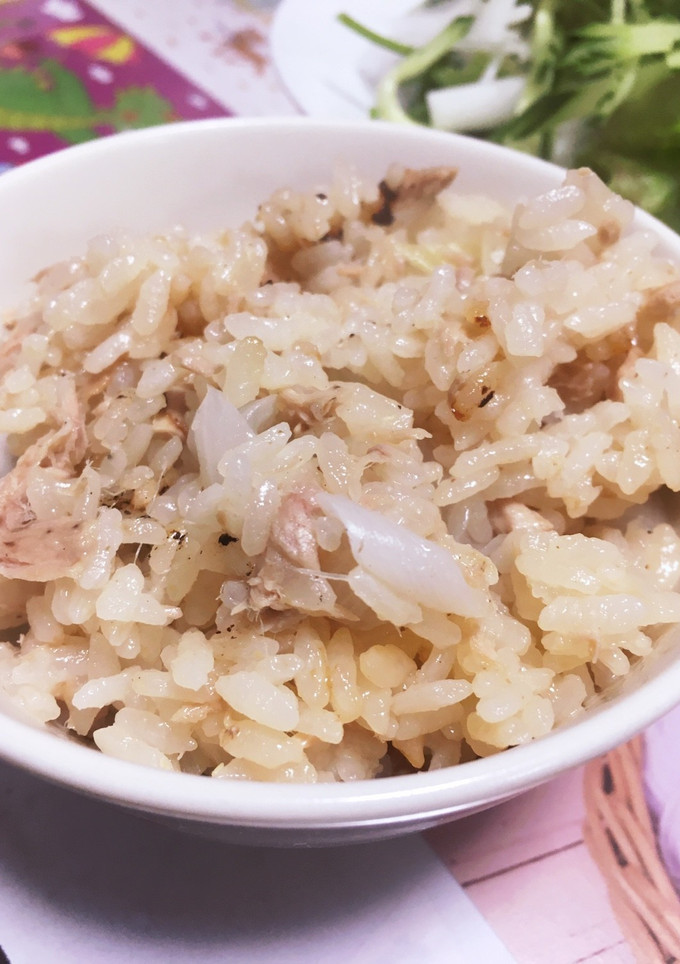 季節限定！新玉ねぎの炊き込みご飯-レシピのメイン写真