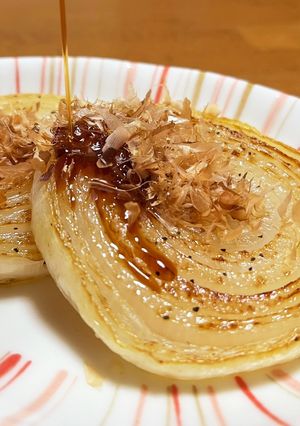 新玉ねぎステーキのぽん酢かけ-レシピのメイン写真