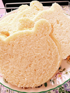 【米粉でもちもち♡】クマさん食パン-レシピのメイン写真