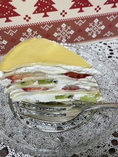 米粉で♡ミルクレープ-レシピのメイン写真