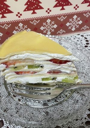 米粉で♡ミルクレープ-レシピのメイン写真