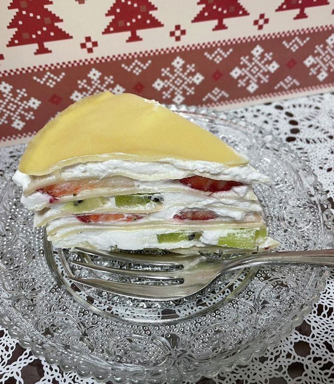 米粉で♡ミルクレープ-レシピのメイン写真