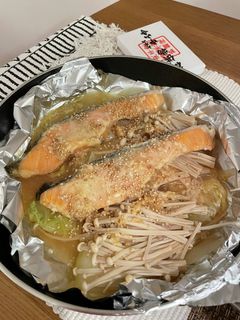 鮭のちゃんちゃん焼き-レシピのメイン写真