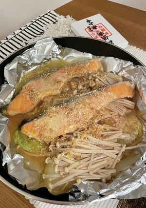 鮭のちゃんちゃん焼き-レシピのメイン写真