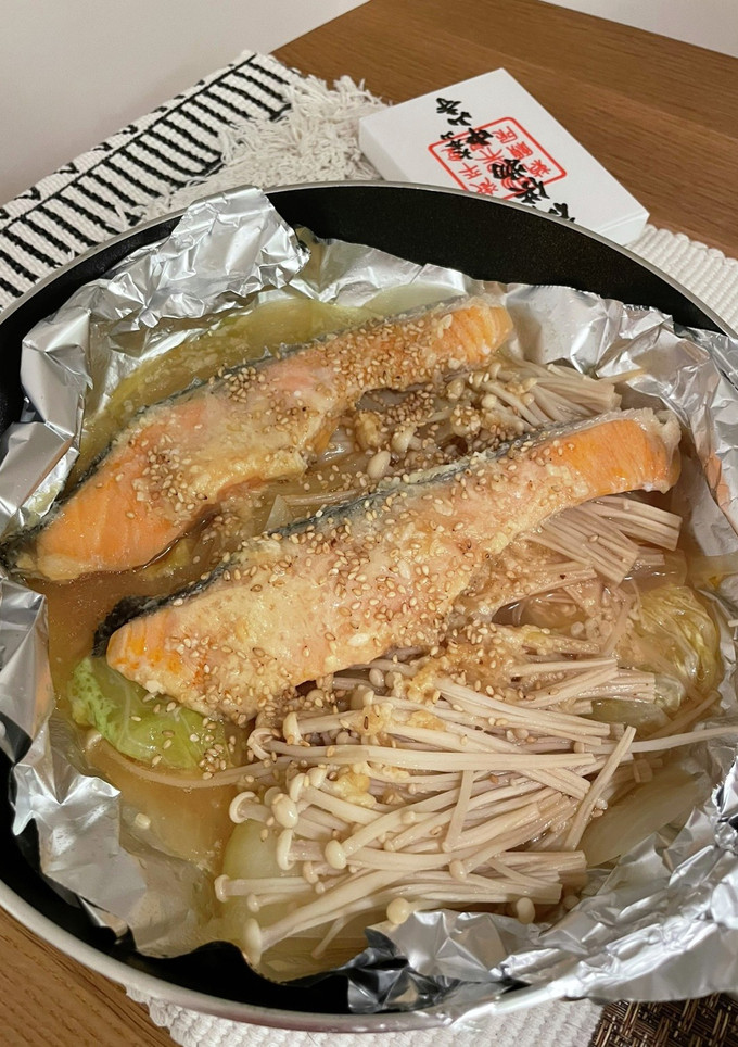 鮭のちゃんちゃん焼き-レシピのメイン写真