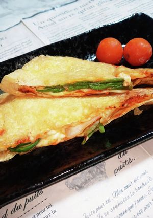 キムチーズinカリっと油揚げ☆-レシピのメイン写真
