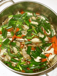 ごぼう豚肉スープ♪赤い皮膚病に簡単薬膳-レシピのメイン写真
