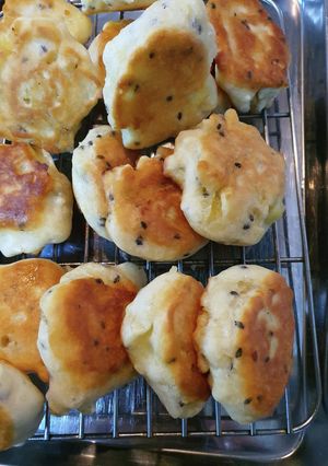 カリモチ♡米粉と薩摩芋の揚げ焼きドーナツ-レシピのメイン写真