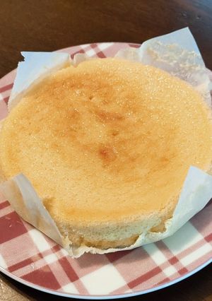 チーズケーキ風☆酒粕のスフレケーキ-レシピのメイン写真