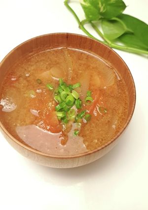 アボカドとトマトの洋風お味噌汁☆-レシピのメイン写真