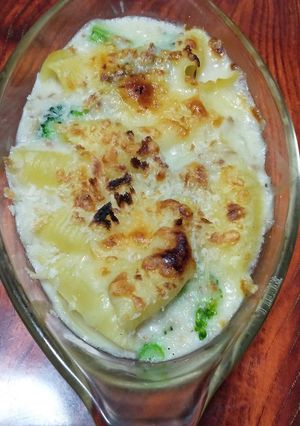 ショートパスタの簡単グラタン-レシピのメイン写真