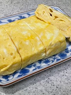 大人のだし巻き 味噌汁の上澄み利用-レシピのメイン写真