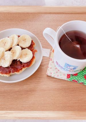 あん好き高じて☆〜米粉あんパンケーキ〜-レシピのメイン写真
