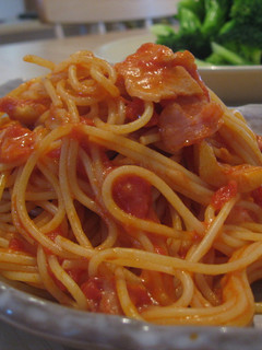 とろけるチーズのトマトスパゲティー-レシピのメイン写真