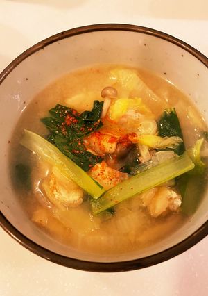 具だくさん鶏汁-レシピのメイン写真