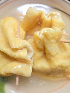 春?を感じる巾着の和風あんかけ-レシピのメイン写真