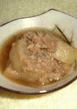 すごくおいしい！ツナ大根-レシピのメイン写真