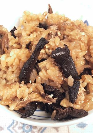 我が家の香茸炊き込みご飯♪♪-レシピのメイン写真