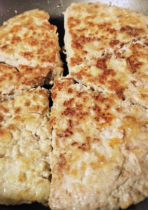 簡単!ズボラの為の豆腐麩ハンバーグ-レシピのメイン写真