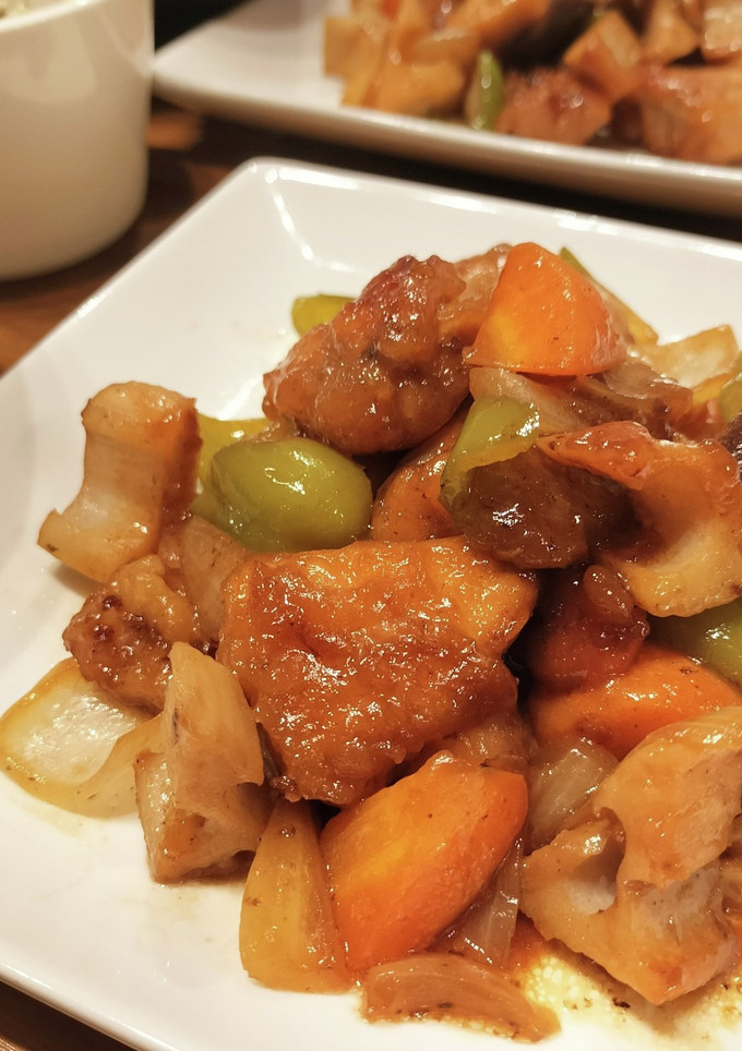 鶏肉と野菜の甘酢炒め QC-レシピのメイン写真