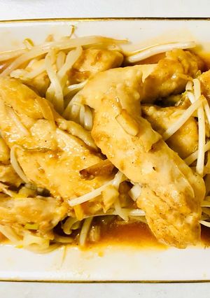 米粉 de 簡単☆鶏ムネ肉 炒め-レシピのメイン写真
