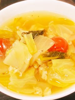 オートミール入り野菜スープ(ポトフ風)-レシピのメイン写真